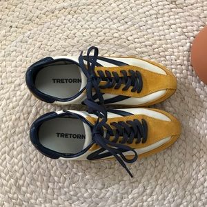 tretorn lemon suede